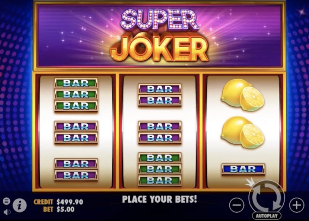 gameplay di super joker